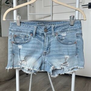 AE Denim Stretch Shortie
